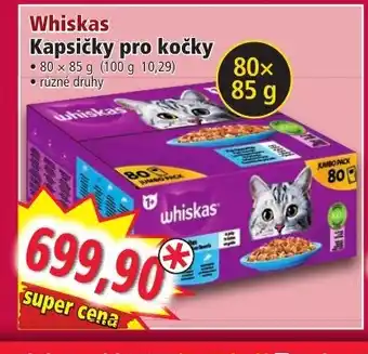 Norma Whiskas Kapsičky pro kočky nabídka