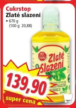 Norma Cukrstop Zlaté slazení nabídka