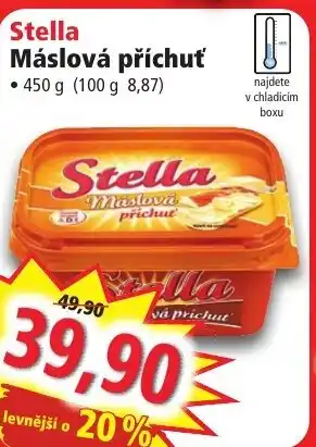 Norma Stella Máslová příchuť nabídka