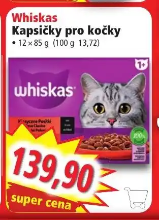 Norma Whiskas Kapsičky pro kočky nabídka