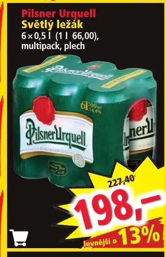 Norma Pilsner Urquell Světlý ležák nabídka