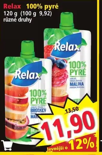 Norma Relax 100% pyré nabídka