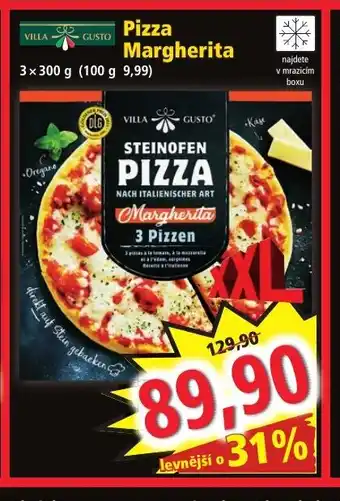 Norma Pizza Margherita nabídka