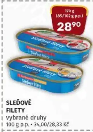 Coop SLEĎOVÉ FILETY nabídka