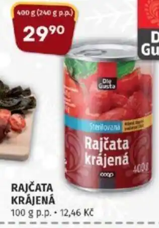 Coop RAJČATA KRÁJENÁ nabídka