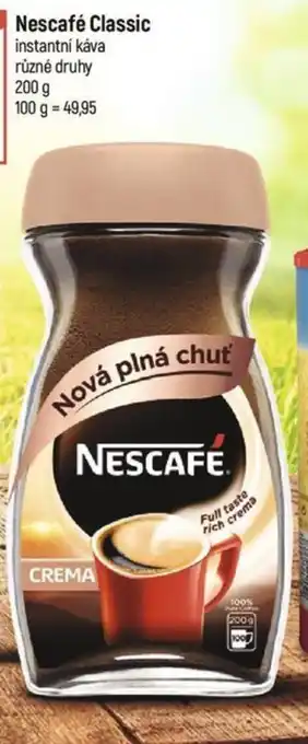 Globus Nescafé Classic nabídka