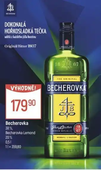 Globus Becherovka nabídka