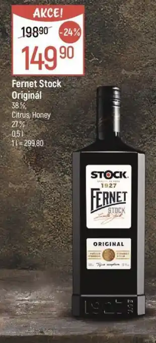 Globus Fernet Stock Originál nabídka