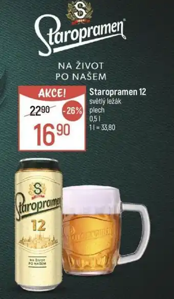 Globus Staropramen 12 nabídka