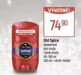 Globus Old Spice deodorant nabídka
