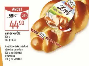 Globus Vánočka Ölz nabídka