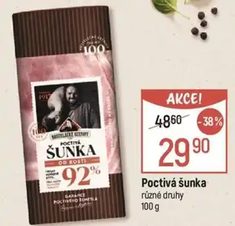 Globus Poctivá šunka nabídka