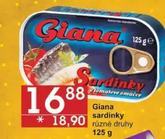 Jip Giana sardinky nabídka