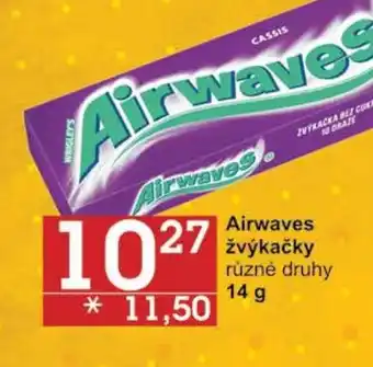 Jip Airwaves žvýkačky nabídka