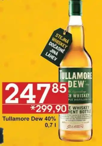 Jip Tullamore Dew 40% 0,7 l. nabídka