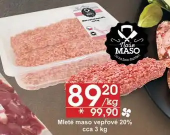 Jip Mleté maso vepřové 20% nabídka