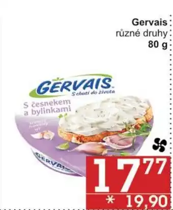 Gervais různé druhy 80 g
