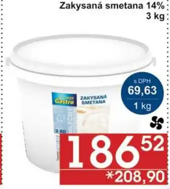 Jip Zakysaná smetana 14% 3 kg nabídka