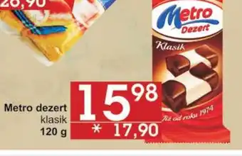 Jip Metro dezert klasik 120 g nabídka