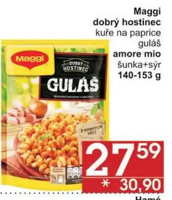 Jip Maggi dobrý hostinec nabídka