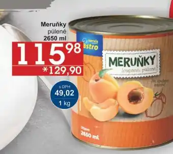 Jip Meruňky půlené 2650 ml nabídka