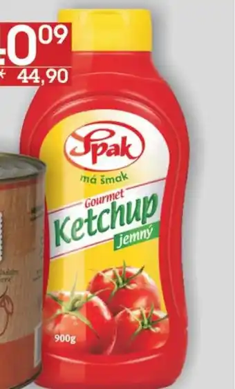 Jip Spak Gourmet kečup jemný ostrý 900 g nabídka