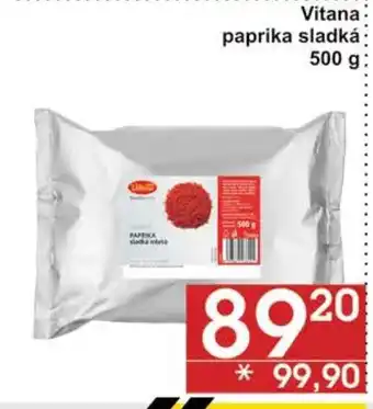 Jip Vitana paprika sladká 500 g nabídka