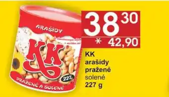 Jip KK arašídy pražené solené 227 g nabídka