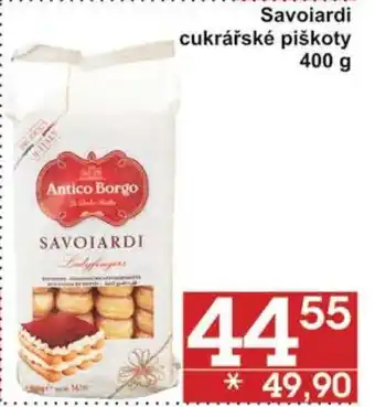 Savoiardi cukrářské piškoty 400 g