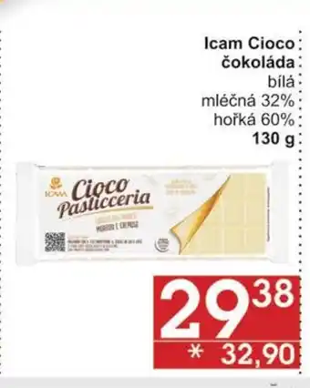 Jip Icam Cioco čokoláda nabídka