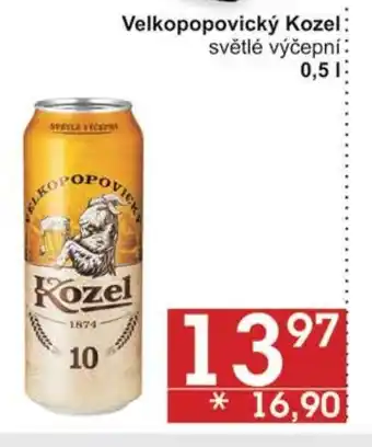 Jip Velkopopovický Kozel nabídka