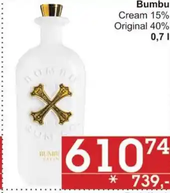 Jip Bumbu Cream 15% Original 40% 0,7L nabídka
