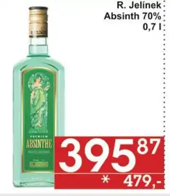 Jip R. Jelínek Absinth 70% 0,7 L nabídka