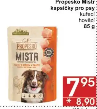 Jip Propesko Mistr kapsičky pro psy nabídka