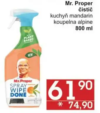Jip Mr. Proper čistič nabídka