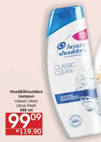 Jip Head&Shoulders šampon nabídka