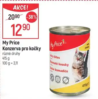 Globus My Price Konzerva pro kočky nabídka