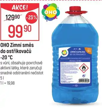 Globus OHO Zimní směs do ostřikovačů -20 °C nabídka