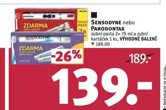 Parodontax zubní pasta