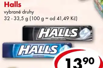 CBA Halls nabídka