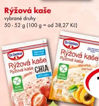 CBA Rýžová kaše nabídka