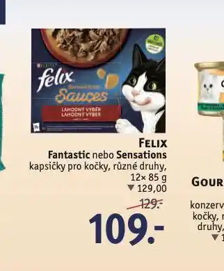 Rossmann Felix fantastic, sensation kapsičky pro kočky nabídka