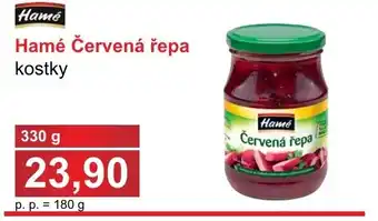 Hamé Červená řepa kostky