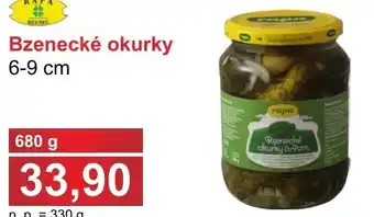 PLUS JIP Bzenecké okurky 6-9 cm nabídka