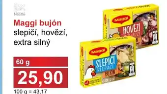 Maggi bujón slepičí, hovězí, extra silný