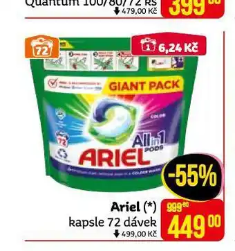 Teta Ariel kapsle nabídka