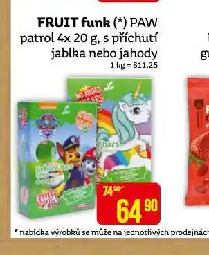 Teta Fruit funk paw patrol nabídka
