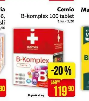 Teta Cemio b-komplex nabídka