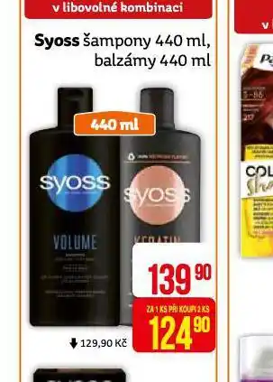 Teta Syoss šampon, balzám nabídka