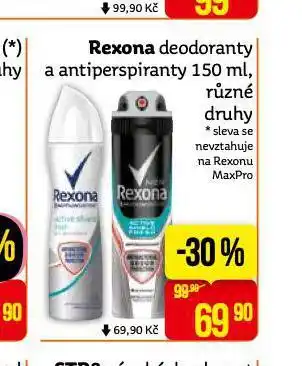 Rexona deodorant, antiperspirant